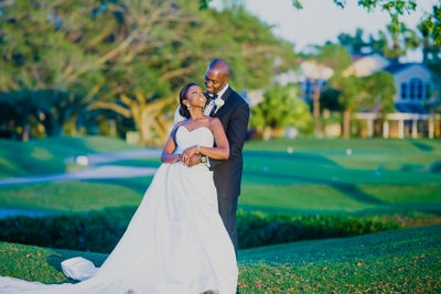Bridal Bliss: Michael and Hollani’s Sweet Florida Ceremony Is As Good As It Gets